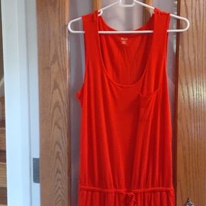 Casual Orange Jumpsuit